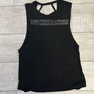 Black Muscle Tee for Women